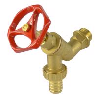 MEREO Klum Ventil uzavírací, výtokový, s nástavcem pro hadici, 3/4" PR8161