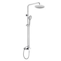 Mereo Mada sprchová baterie s talířovou kulatou slim sprchou, nerez CBE60104SCM