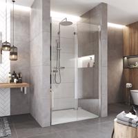 MEREO Zalamovací sprchové dveře, Novea, 110x200 cm, chrom ALU, sklo Čiré, pravé provedení CK10853ZP