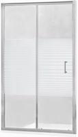MEXEN Apia posuvné sprchové dveře 130, dekor, chrom 845-130-000-01-20
