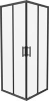 MEXEN Rio sprchový kout čtverec 70x70, průhledná, černá 860-070-070-70-00