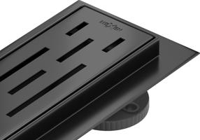 MEXEN/S Flat 360° M01 podlahový žlab otočný 70, černý 1720070-40