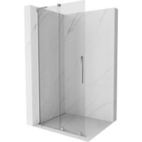MEXEN/S Velar L Sprchová zástěna posuvná Walk-in 100 x 200 cm, transparent 8 mm, chrom 871-100-003-03-01