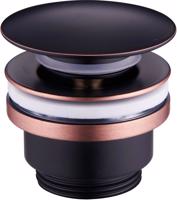 MEXEN Univerzální zátka klik-klak, stará černá 79930-79