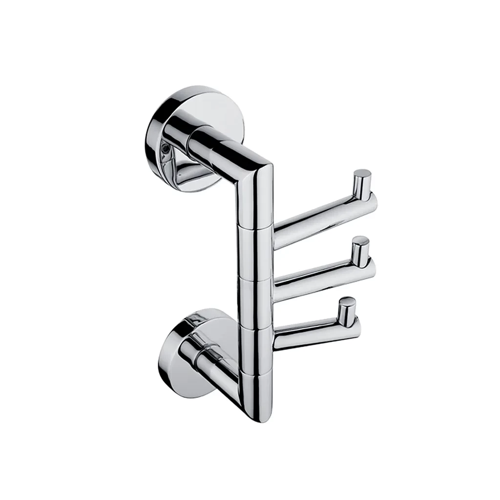 Nimco Unix chrom háček otočný trojitý   UN 13099-26 UN 13099-26