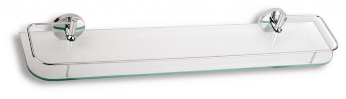 NOVASERVIS Polička s výklopným zábradlím 600 mm Metalia 1 chrom 6176,0