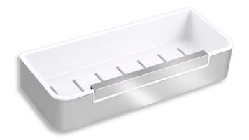 NOVASERVIS Sprchová polička se stěrkou na sprchový kout 65577,4