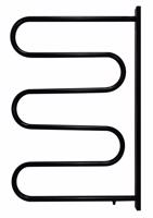 OLSEN SPA Elektrický sušák otočný Barva Černá , Materiál Komaxit, Rozměr radiátoru ES 3 35 x 865 x 580 mm, Výkon 83 W OLBES3OCER