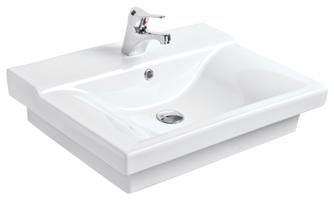 OLSEN SPA Nábytkové umyvadlo FANTASIA Rozměr A 106 cm, Rozměr B 50.4 cm OLKGFA32ELV01