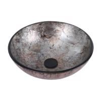 OLSEN SPA Skleněné umyvadlo na desku UTRECHT 42×13 cm OLKLTG319