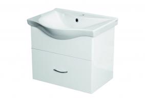 OLSEN SPA Skříňka s keramickým umyvadlem VIKY 55/65/80 Rozměr A 60.6 cm, Rozměr B 34 cm, Rozměr C 43.7 cm OLNVIKI365+OLKE70652