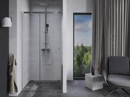 OLSEN SPA Sprchové dveře do niky TREOS Barva rámu Hliník leštěný, Rozměr A 100 cm, Směr zavírání Univerzální Levé / Pravé, Výplň Čiré bezpečnostní sklo 6 mm OLBENW102710CC