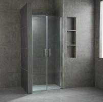 OLSEN SPA Sprchové dveře VITORIA NEW Barva rámu Hliník leštěný, Rozměr A 120 cm, Směr zavírání Univerzální Levé / Pravé, Výplň Čiré bezpečnostní sklo 6 mm OLBENW102612CC