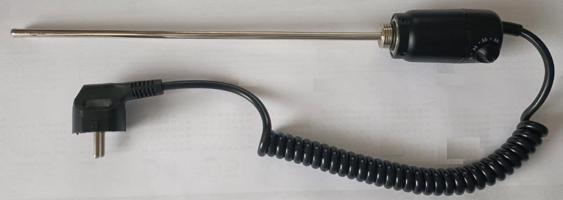 OLSEN SPA Topná tyč PATRONA s termostatem Barva topné tyče Černá matná, Výkon topné tyče 300 W RADPST320