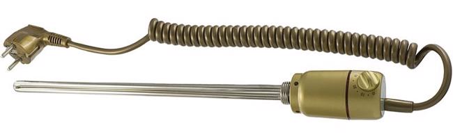 OLSEN SPA Topná tyč PATRONA s termostatem Barva topné tyče Mosaz, Výkon topné tyče 150 W RADPST160