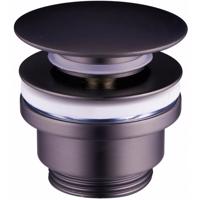 OLSEN SPA Umyvadlová click/clack výpusť, univerzální, grafitová BAMAX268322