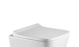 OLSEN SPA WC sedátko ORLO SLIM soft-close, hranaté OLKLT052ESED