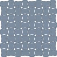Paradyz Mozaika Modernizm Blue k. 3,6x4,4 cm 30,86x30,86 cm