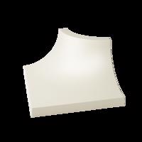 Paradyz Roh Gamma Bianco – Typ C mat 3x4 cm