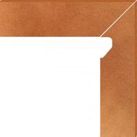 Paradyz Sokl fasádní pravý Aquarius Brown 2 New nose 8,1x30 cm