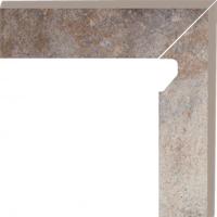 Paradyz Sokl fasádní pravý Viano Grys 2 8,1x30 cm