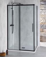 POLYSAN ALTIS BLACK obdélníkový sprchový kout 1600x800 L/P varianta AL4312BAL5912B