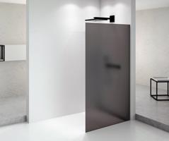 POLYSAN ARCHITEX BLACK MATT sprchová zástěna 1062, kouřové matné sklo AXB110SM