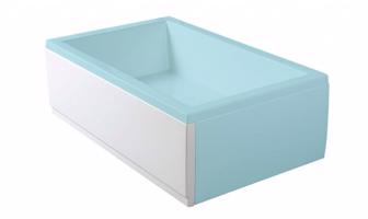 POLYSAN DEEP PLAIN čelní panel 130x36cm, levý 72952