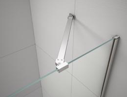 POLYSAN ESCA rohová vzpěra 900, chrom ES7810