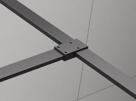 POLYSAN ESCA T- spojka vzpěr, černá ES7525