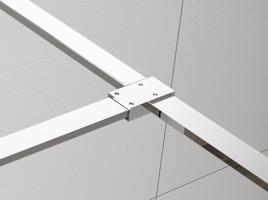 POLYSAN ESCA T- spojka vzpěr, chrom ES7510