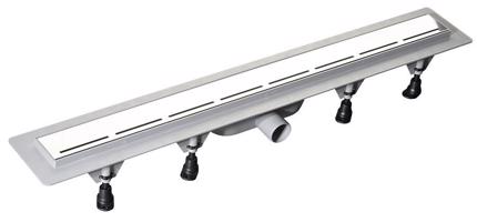 POLYSAN ROAD podlahový žlab s nerezovým roštem, L-820, DN40 71674