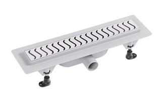 POLYSAN SCENE podlahový žlab s nerezovým roštem, L-455, DN40 72835