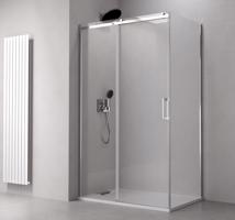 POLYSAN THRON ROUND obdélníkový sprchový kout 1200x700, kulaté pojezdy TL1270-5005