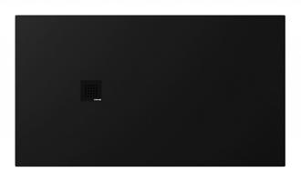 POLYSAN TRENECA vanička z litého mramoru s možností úpravy rozměru, 160x90cm, černá mat 84311.21