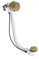 POLYSAN Vanová souprava s napouštěním, bovden, délka 575, zátka 72, zlato mat 71684GB