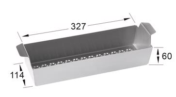 Příslušenství ke dřezům Villeroy & Boch odkapávací miska 8K3700K1, nerez 8K3700K1
