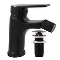 RAV Slezák COLORADO Bidetová baterie s výpustí, Černá matná, 1/2" CO145.5KCMAT