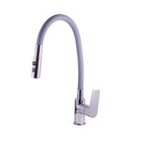 RAV Slezák COLORADO Dřezová baterie s flexibilním ramínkem, Chrom/Šedá, 1/2" CO119.5/12