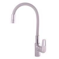 RAV Slezák COLORADO Dřezová baterie s flexibilním ramínkem, Chrom/Šedá, 1/2" CO219.5/10