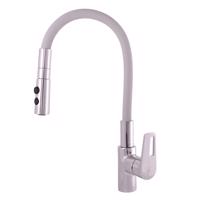 RAV Slezák COLORADO Dřezová baterie s flexibilním ramínkem, Chrom/Šedá, 1/2" CO219.5/12