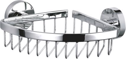 RAV Slezák COLORADO Koupelnový doplněk Mýdlenka drátěná rohová, Chrom COA0302 COA0302