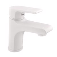 RAV Slezák COLORADO Umyvadlová baterie bez výpusti, Bílá matná, 1/2" CO126.5BMAT