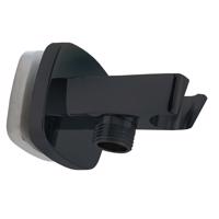 RAV Slezák Držák sprchy, s vývodem pro hadici, Černá matná MD0615CMAT MD0615CMAT