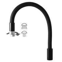 RAV Slezák Flexi ramínko s otočným perlátorem , Černá matná/Chrom SR0014/11CMATC SR0014/11CMATC