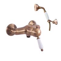 RAV Slezák LABE Sprchový set s baterií, Stará mosaz (Bronz) L581.5/2SM L581.5/2SM