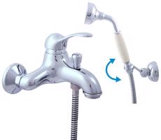 RAV Slezák LABE Vanový set s baterií, Chrom L054.5/2 L054.5/2