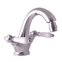 RAV Slezák MORAVA RETRO Bidetová baterie s výpustí, Chrom, 1/2" MK543.5