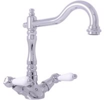 RAV Slezák MORAVA RETRO Dřezová baterie , Chrom, 1/2" MK520.5/8