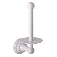 RAV Slezák MORAVA RETRO Koupelnový doplněk Držák toaletního papíru rezervní, Bílá lesklá MKA0402B MKA0402B